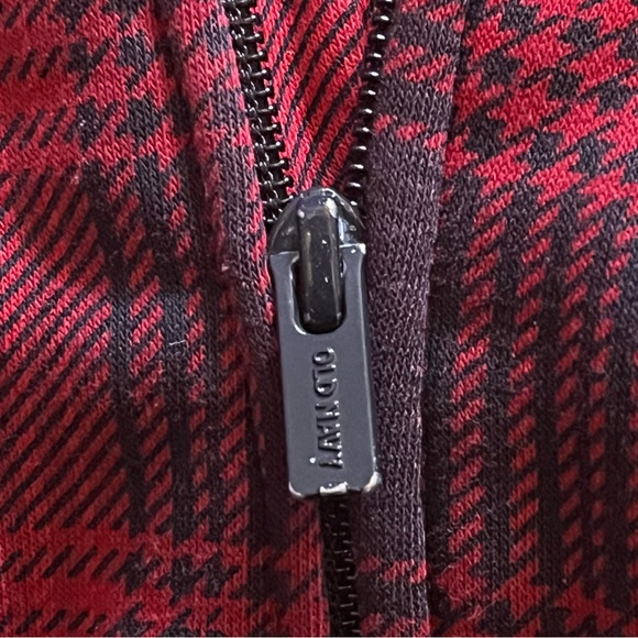 Old Navy Unisex Logo-Graphic Plaid Sherpa-Lined Zip Hoodie for Toddler - Picture 3 of 5